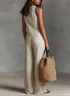Aveline™ Stand Collar Jumpsuit
