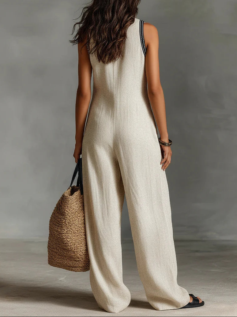 Aveline™ Stand Collar Jumpsuit