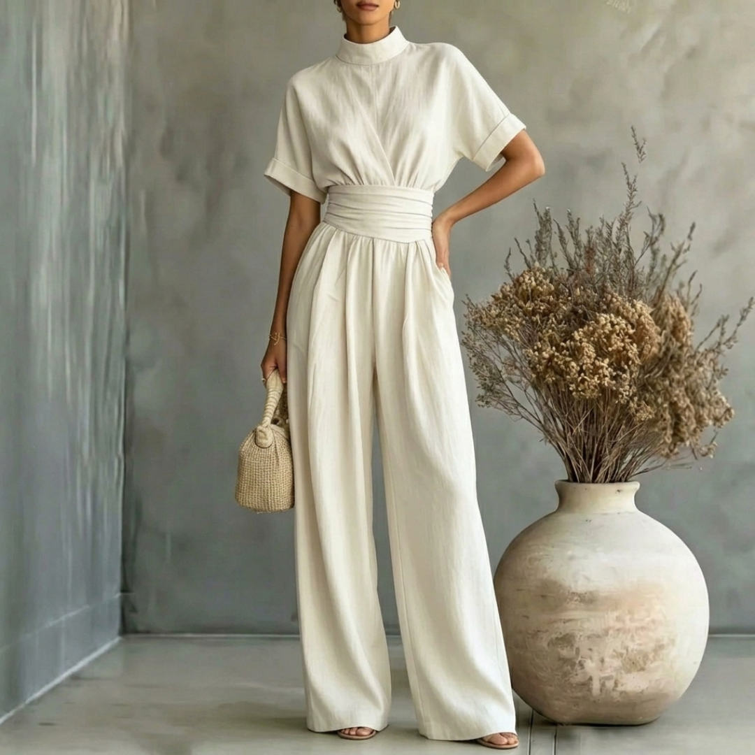 Celestine | Elegant Wide-Leg Jumpsuit