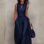 Genevieve | Striped Wide-Leg Jumpsuit