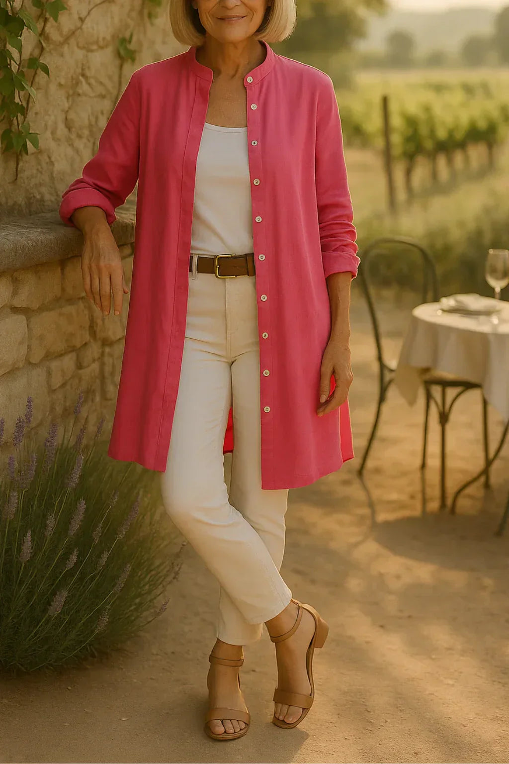 Camilya™ | Flared Cotton Shirt