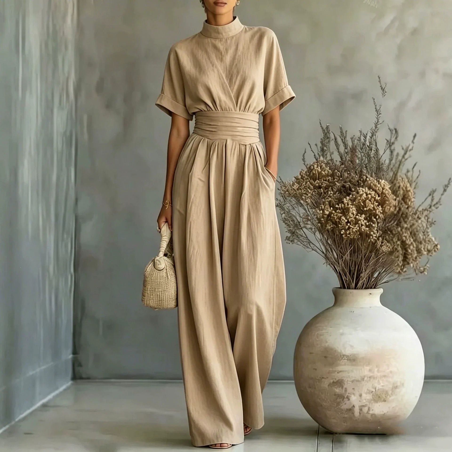 Celestine | Elegant Wide-Leg Jumpsuit