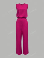 Stella™ | Sleeveless Top & Straight-Leg Pants Set
