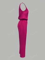 Stella™ | Sleeveless Top & Straight-Leg Pants Set