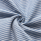 GatherLine™ | Women's Striped Linen Midi Dress